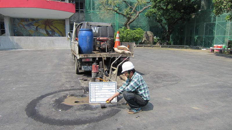 運動場暨教學大樓開工立面美化工程 鑽心取樣 image-714